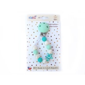 KidPro - Klip na dudlík: Želvička tyrkys